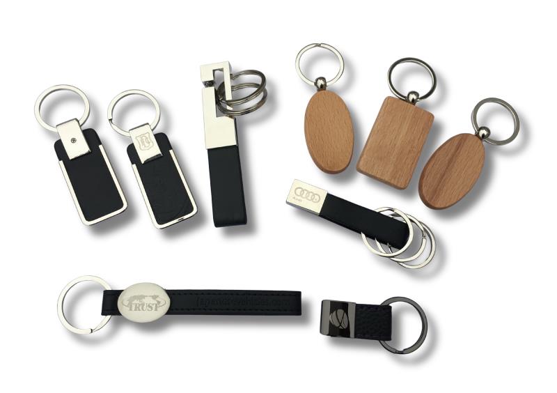 Your logo on OTHER KEYRINGS, your one-stop gifting solutions