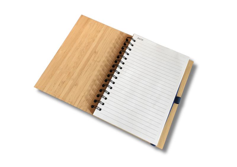 Your logo on BAMBOO NOTE BOOKS, your one-stop gifting solutions