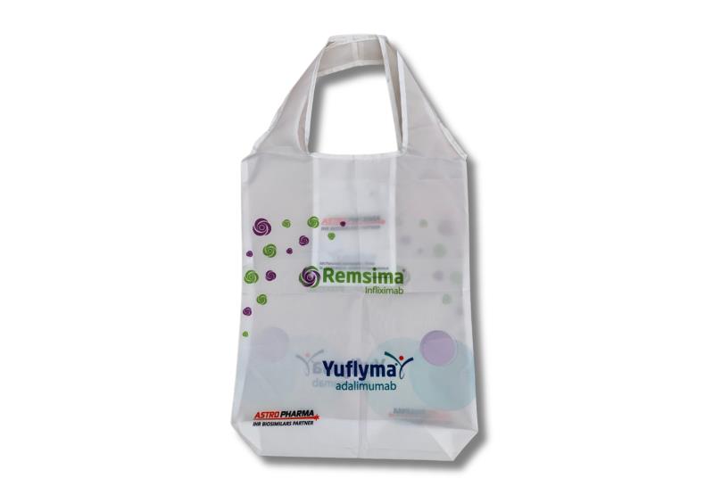 Your logo on 190T FOLDABLE BAGS, your promotional gift solutions