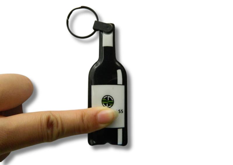 Your logo on PVC WITH LED KEYRINGS, your one-stop gifting solutions