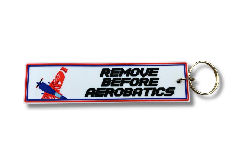Custom logo: SOFT PVC LONG DUBLE SIDES KEYRINGS, your promotional gift solutions